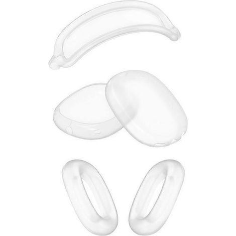 Ensemble de trois coques de protection transparentes en TPU pour Max, résistantes aux chutes et à la poussière. (1/5)