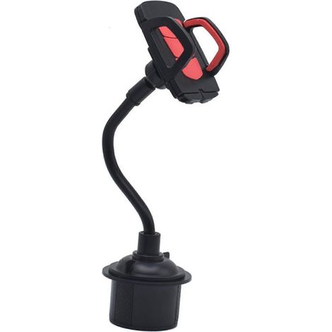 Support de téléphone pour voiture avec porte-gobelets et tuyau long (1/5)