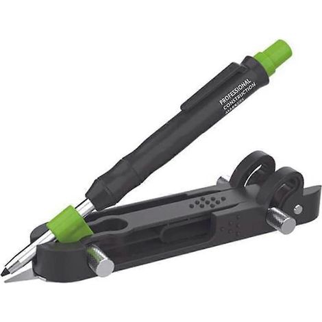 Crayon de construction multifonctionnel - Outil de traçage multifonctionnel, outil de traçage pour le travail du bois (1/4)