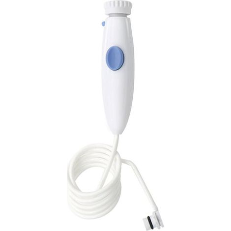 Tube de rechange pour accessoires d'hydropulseur avec bouton marche/arrêt, compatible avec les séries Waterpik WP100, WP300, WP660 et WP900. (1/4)