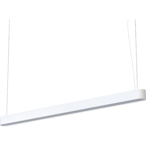 Nowodvorski SOFT lampada a sospensione bianca in alluminio (1/5)