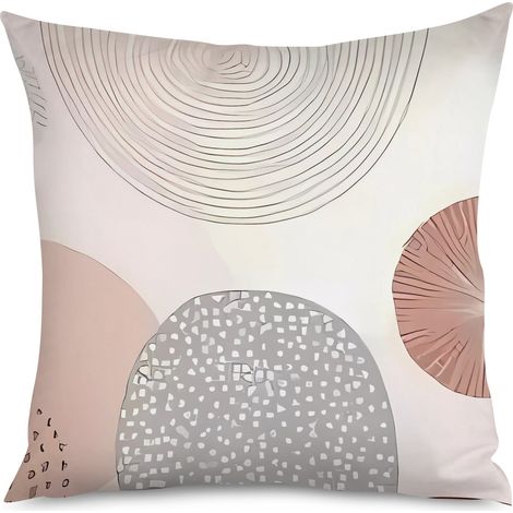 Housse de Housse Coussin Abstrait Minimaliste Moderne (1/5)