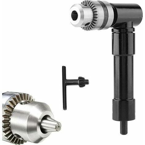 Adaptateur De Perceuse D'Angle Professionnel, Changement Rapide Adaptateur Pour MéChage Tight Espace De Travail D'Angle (1/4)