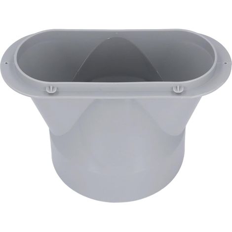 Coupleur de Tuyau D'échappement de Climatiseur Portable de 5 Pouces, Adaptateur de Fenêtre de Climatiseur La Pièce de Climatisation Prend en Charge Les Filetages CW et CCW (1/5)