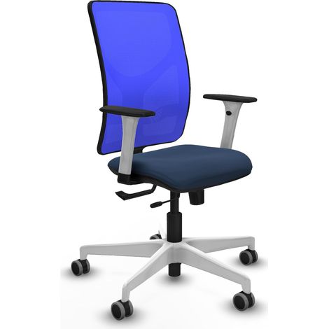 Silla piqueras y crespo Motilla blanco respaldo malla (1/2)