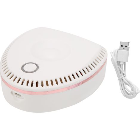 Ortviai Désinfecteur d'air à l'ozone pour réfrigérateur – Blanc et or rose, recharge USB, 115 x 43 mm, ABS (1/5)