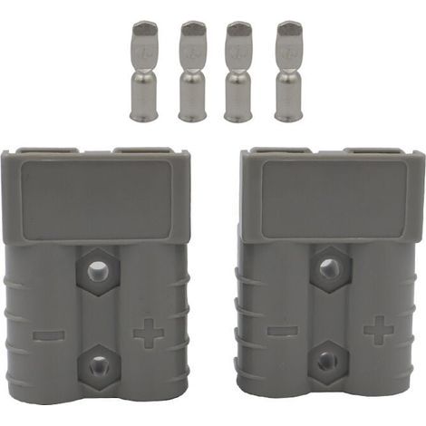 Anderson-Stecker zum Laden und Betreiben, Stecker und Buchse, AMH 50A 600V (1/5)