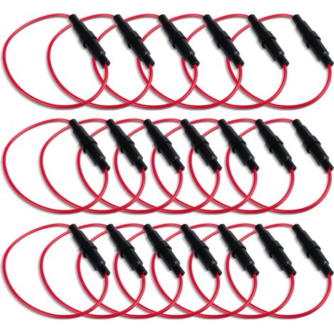 20 pièces fusible AGC, type à vis en ligne (1/5)