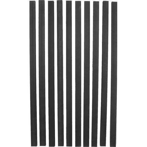 Support mural magnétique pour capsules de café, noir, idéal pour ranger et organiser vos dosettes de café sur un comptoir de cuisine. (1/5)