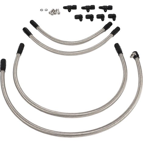 Kit de durite de purge de vapeur et de circuit de refroidissement en acier inoxydable pour moteurs LSX, LS1, LS2, LS6 et LM7. Améliore les performances moteur. (1/5)