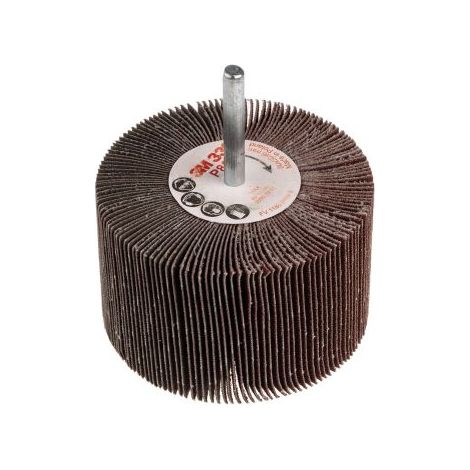 Meule abrasive, Dia. 80mm 3M, grain P80, Oxyde d'aluminium, 9500tr/min ( Prix pour 1 )