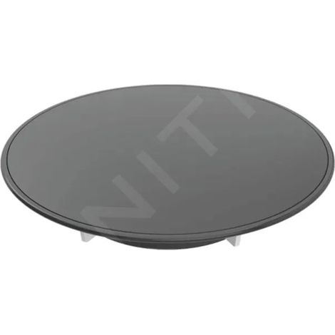 Geberit Copertura di drenaggio nera opaca regolabile 30-50 mm (1/2)