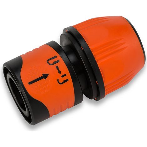 Gardebruk Schnellkupplung 1/2" Schlauchverbinder Schlauchkupplung Stop-Funktion