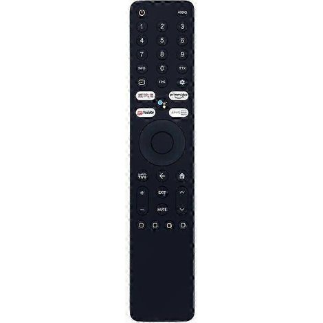 Télécommande pour téléviseurs intelligents Android QLED 4K avec fonction vocale - Compatible avec le modèle L55M7-Q2ME (1/3)