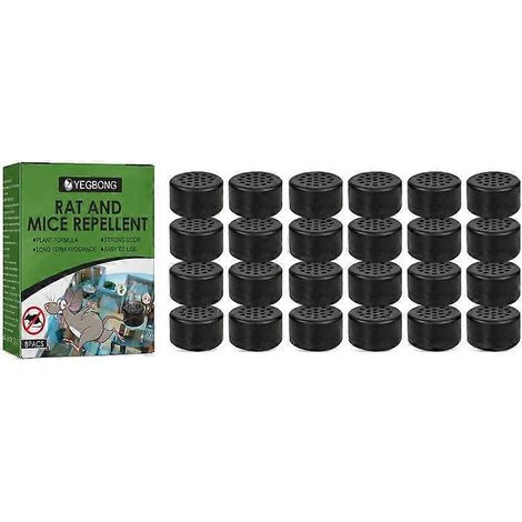 à 3 comprimés anti-souris pour voiture, moteur, extérieur, maison et intérieur. (1/4)