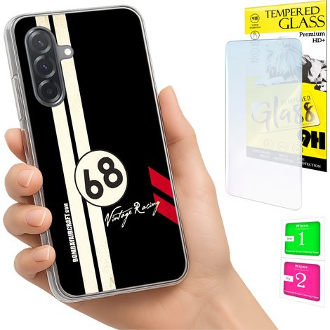 Custodia per Samsung Galaxy A36 / A56, cover fotografica, cover posteriore + vetro 9H (1/5)