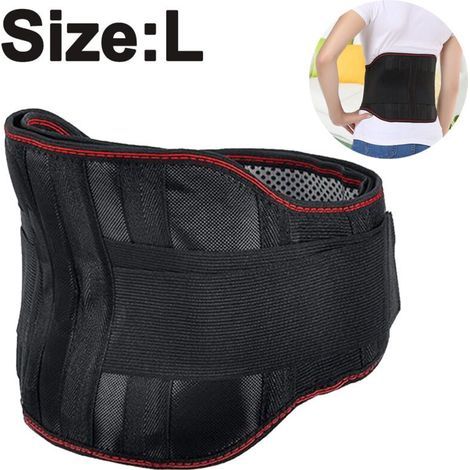 Ceinture lombaire ergonomique avec coussinet amovible – soutien dorsal renforcé pour port de charges et soulagement des douleurs (1/4)