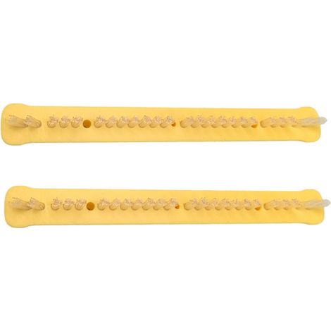 2 Ersatz-Dampfbürstenköpfe für Kärcher SC1-5, Dampfreiniger, kompatibles Bürstenleisten-Set, geeignet zur Reinigung von XXL-Fugen, Komfort-Zubehör