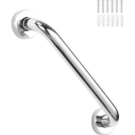 Main Courante de Salle de Bain,Acier Inoxydable Maintien Poignée de Douche,Barre D'appui de Sécurité,pour Personnes, Âgées, Handicapées, Enfants, Enceinte (40cm)