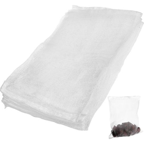 Ensemble de 5 sacs filtrants en nylon pour la filtration des bassins de jardin (1/5)