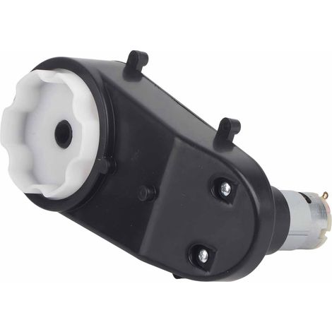 Boîte de Vitesses de  électrique RS390, Engrenage en Métal, Faible Bruit, Haute durabilité, avec 4 Options de Vitesse de Tension pour Pièces de Rechange de Voiture Jouet pour (12V12000 (1/5)