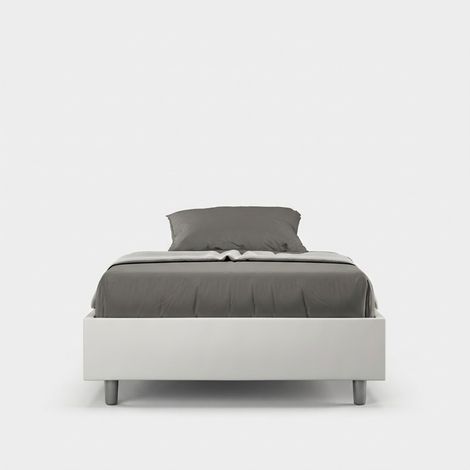 Französisches Bett Sommier mit Stauraum 120x200 Azelia P1 - Weiß (1/5)