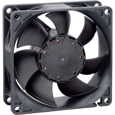 EBM Papst 8452/2 HHP Ventola assiale 12 V/DC 82 m³/h (L x L x A) 25 x 80 x 80 mm