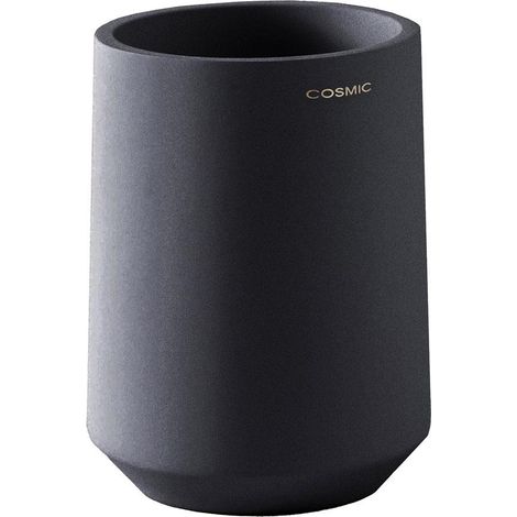 COSMIC Toothbrush Holder, Big & Durable, Polyresin, Volcano, Saona Collection