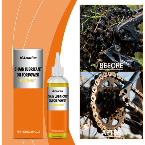 Chain lubricant, bicycle cleaner, stain remover, rust preventer, daily outdoor wear and tear remover - 100ml (1/5)