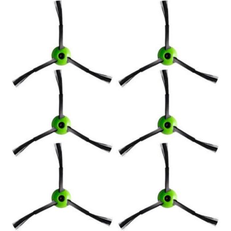 Lot de 6 brosses latérales pour iRobot Roomba I Serie i1+ i2+ i3+ i4+ i6+ i7+ i8+, J série j5+ j6+ j7+ j8+ j9+ (1/5)
