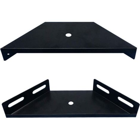 Staffa angolare, 2 staffe angolari, staffa angolare a piastra trapezoidale, staffa angolare, accessori per telaio letto, fissaggio mobili, connettore angolare, rinforzo per letto 230x92x (1/5)