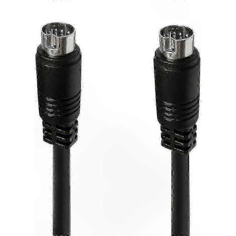 Câble Mini DIN 10 broches mâle-mâle pour chaîne home cinéma, connexion audio-vidéo fiable, cordon de liaison stéréo longue durée (1/5)