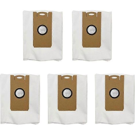 Lot de 5 sacs à poussière pour W2 aspirateur robot nettoyeur pièces détachées (1/5)