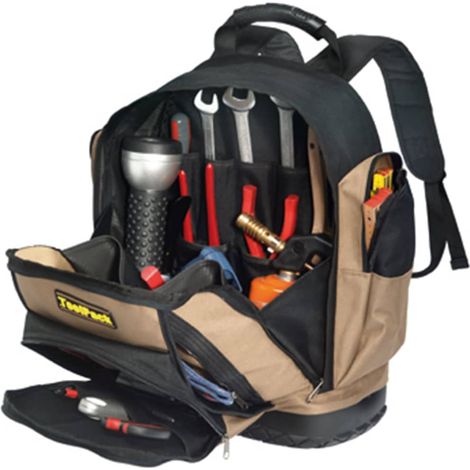 TOOLVIZION ToolPack Rucksack mit Gummiboden (1/4)