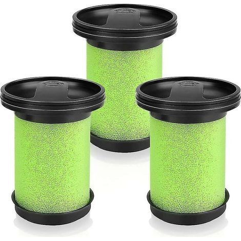3 Pack Washable Foam Filters For Gtech Multi Mk2 K9, Gtech Multi Mk-2-atf006 Handheld Cordless Vacuum Cleaner, Washable And Reusable