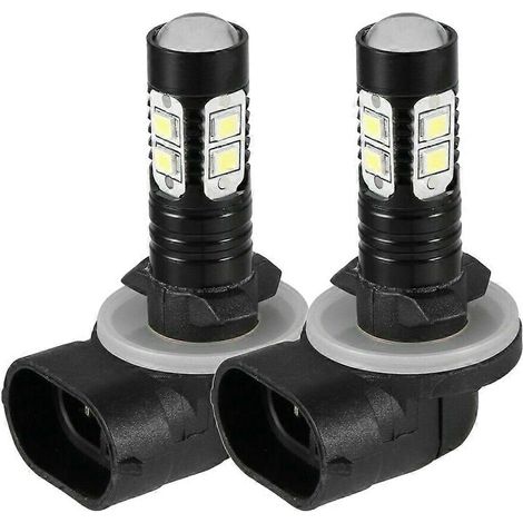 Ampoules LED 881 881 886 889 ultra-lumineuses et haute puissance pour feux de brouillard, adaptées aux feux de jour ou aux feux antibrouillard.