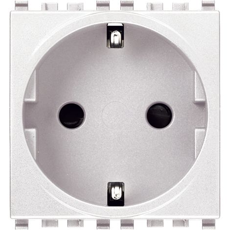 VIMAR - 20208.B Presa SICURY 2P+T 16A tedesco bianco