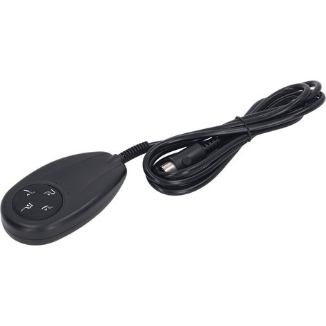 Télécommande Fauteuil Releveur 4 Boutons 5 Broches Commande Manuelle de Remplacement pour Fauteuil Relax Electrique (1/5)