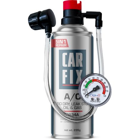 Conduit de climatisation 5 en 1 235g R134A – Améliore le fonctionnement en conditions extrêmes – Application rapide sans outils spéciaux