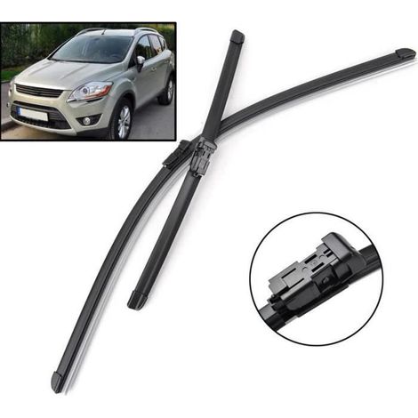 Lot de 2 Balais d'essuie-glace avant Pour Ford Kuga MK1 2008 2009 2010 2011 2012
