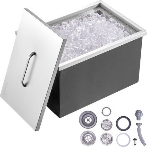 Bac à Glace Encastrable 43 5 L 558x430x306 mm Boîte Isotherme (1/5)