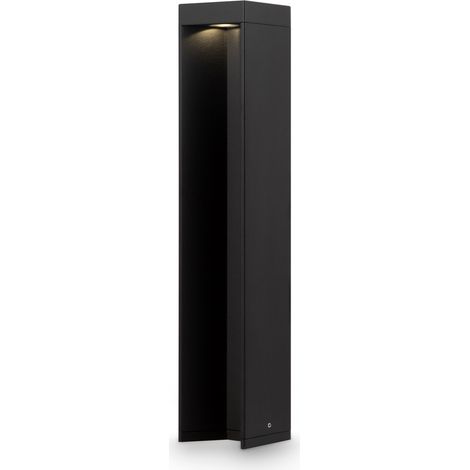 Borne LED9W Maytoni Essen noire alu 45cm 4000K IP54 (1/5)