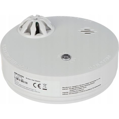 Hikvision DS-PDHT-E-WE detector de calor blanco 120 mm