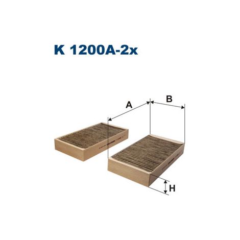 K1200A-2X Filtron Kabinenfilter