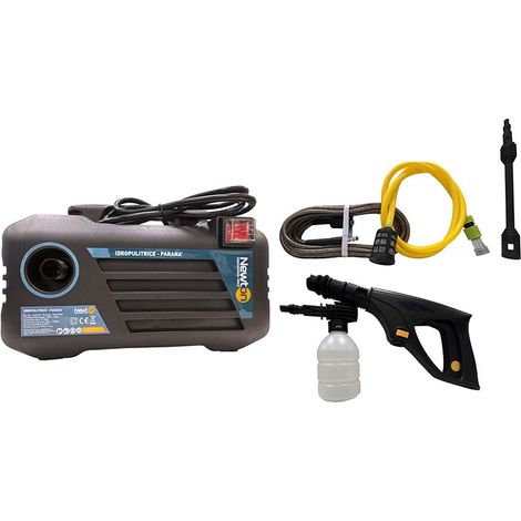 Idropulitrice 150 bar, 2800w, portata 380lt/h, completa di accessori