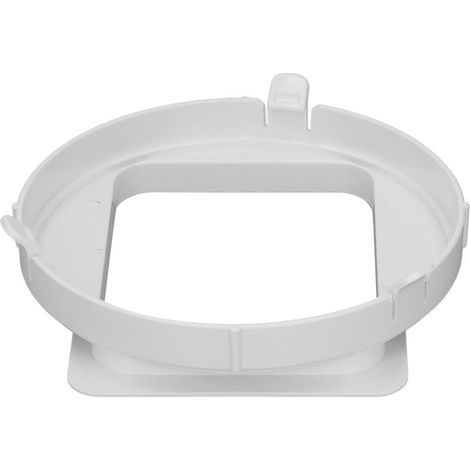 Adaptateur de Raccord de Tuyau d'Évacuation pour Climatiseur Mobile Midea 1P KY35 - Connexion Carrée pour Gainage d'Air (1/5)