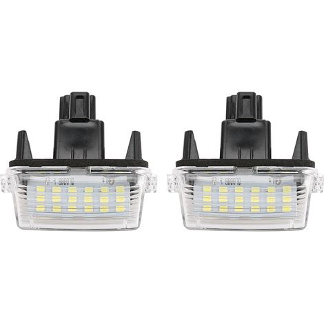 Feux de plaque d'immatriculation LED pour Toyota Corolla 2014 (1/5)