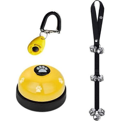 Sonnettes de porte réglables et efficaces pour l'apprentissage de la propreté chez le chien. Éduquez votre chiot (1/5)