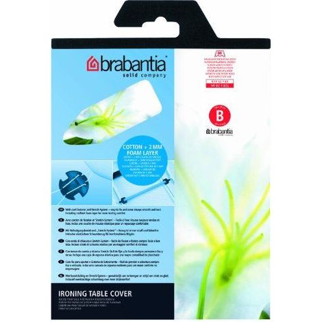 Brabantia 191404 Housse pour Table à Repasser 124 x 38 cm (1/2)
