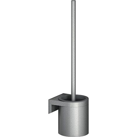 WC-Bürstengarnitur Normbau Serie Cavere aus Aluminium, Anthrazit-Metallic - 7525500095 (1/4)